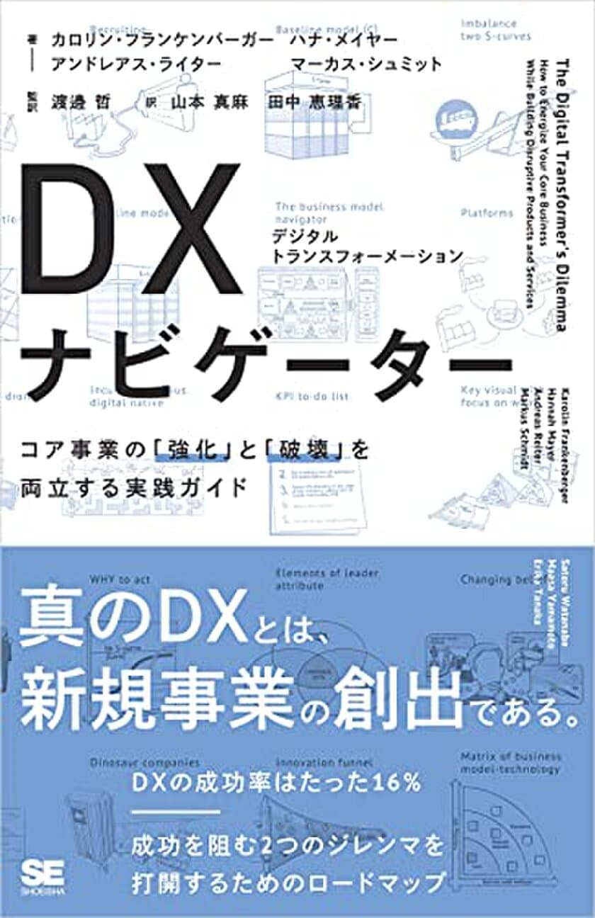 海外先進100社の成功アプローチを解説する
「DXナビゲーター」を監訳・出版　
～既存事業の強化と新事業創出を両立するDX実践法を紹介～