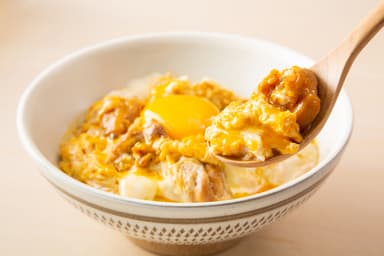 人気のとろとろの親子丼