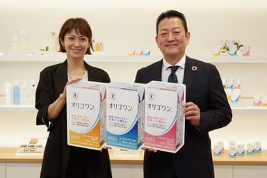 畑野ひろ子氏　ハーバー研究所　代表取締役社長宮崎