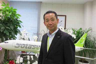 株式会社ソラシドエア 取締役副社長 峯尾隆史さん