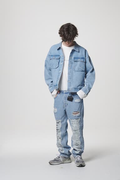 21 DENIM JACKET / SKY BLUE