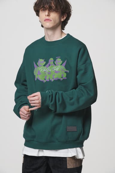 ANGEL BABIES SWEAT SHIRTS / GREEN