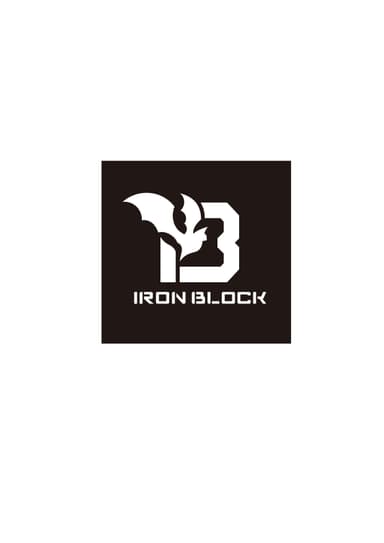 IRON BLOCK ロゴ