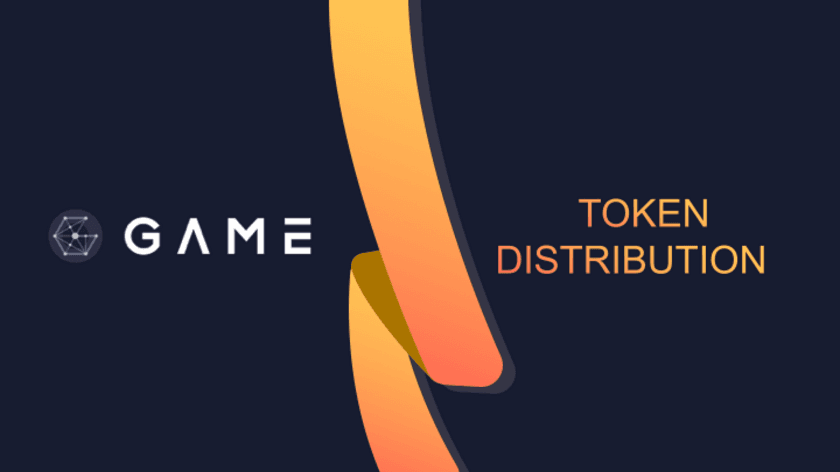 GAME(Cosmos Gaming Hub)が、Token Distributionを発表