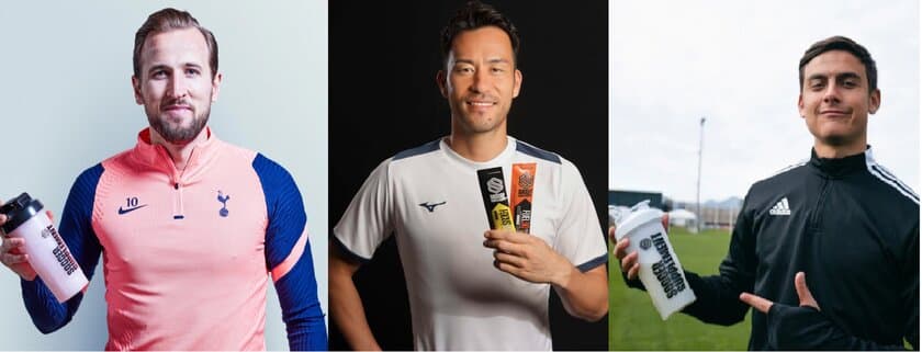 世界のプロサッカー選手が愛用！
SOCCER SUPPLEMENT(TM)のエネルギージェル、日本初上陸