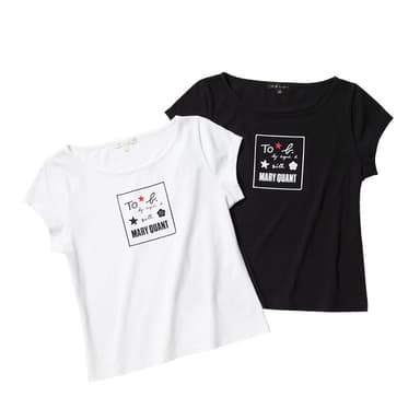 トゥービー バイ アニエスベー × マリークヮント ハーフスリーブTシャツ