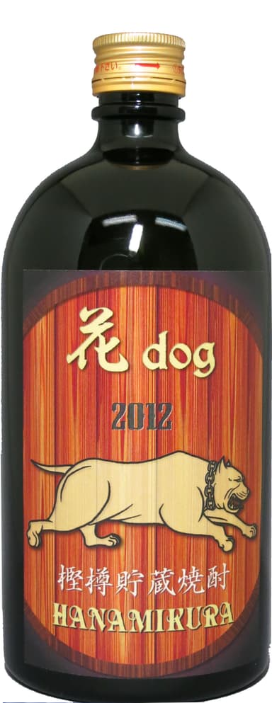 樫樽貯蔵焼酎　花dog