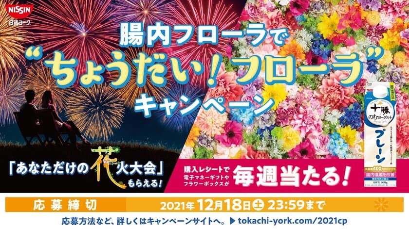 “日常空間”で、一生に一度の“非日常体験”を　
「あなただけの密にならない花火大会」
（100万円相当)が当たる！
色や形、順番も自分好みにカスタマイズした花火を
あなたのご自宅の近く※で打ち上げます！※条件あり