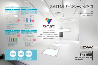 見た目の中身もクリーンな空間