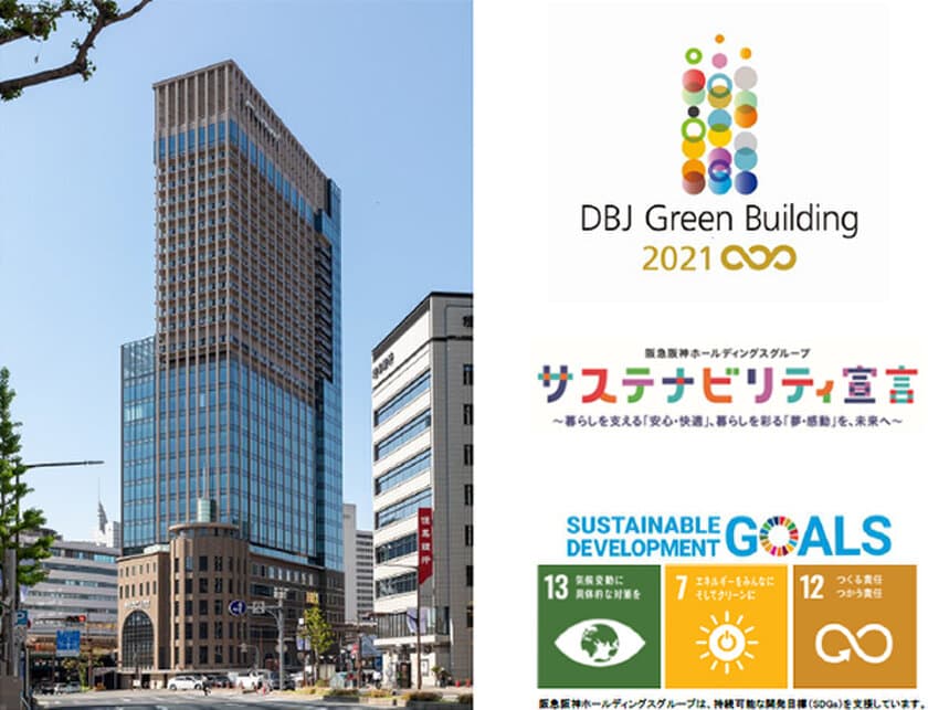 「神戸三宮阪急ビル」が
「DBJ Green Building 認証」を取得しました