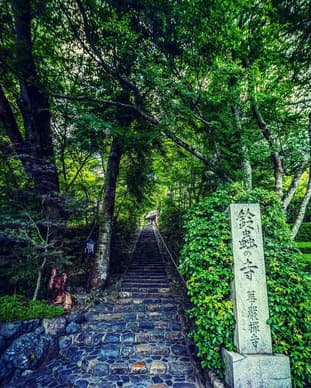 京都華厳寺　鈴虫寺(1)