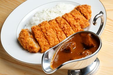 甲州富士桜ポークのカツカレー