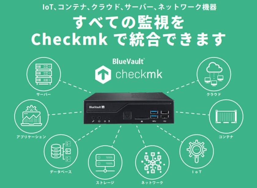 オールインワン・ハイブリッドITインフラ監視ツール　
tribe29社「Checkmk」販売開始