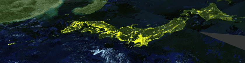 オービタルネット、ディープラーニングを用いた空中写真判読により
全国の屋根上ソーラーパネルの位置情報をデータベース化し
各種可視化マップを公開