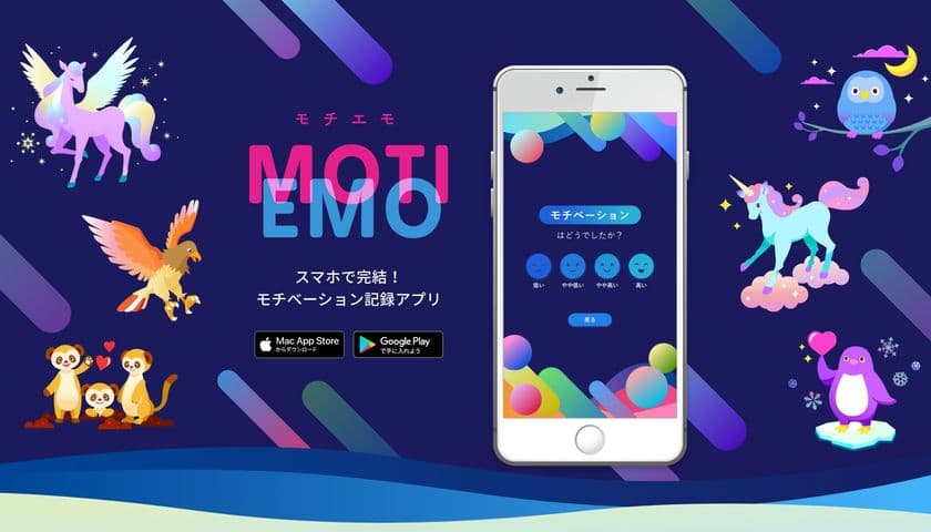 コロナ禍での組織やチームのメンタルヘルス向上に！
1日10秒、カンタンな質問に答えてその日の気分を数値化　
リーダー層向けマネジメントツール
「MOTIEMO(モチエモ)」リリース