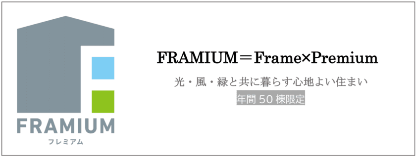 ゼロホームの考える最良のコンセプト住宅
ＦＲＡＭＩＵＭ（フレミアム）、誕生