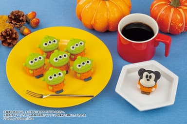 『食べマス Disneyハロウィン ミッキーマウス』『食べマス TOY STORYハロウィン エイリアン』(2)