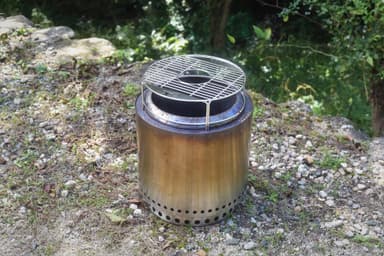 SOLOSTOVE レンジャーに装着した『SINOBIRING(シノビリング)R』