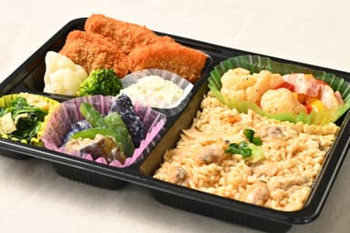 糖質制限 ひとくちカツ弁当