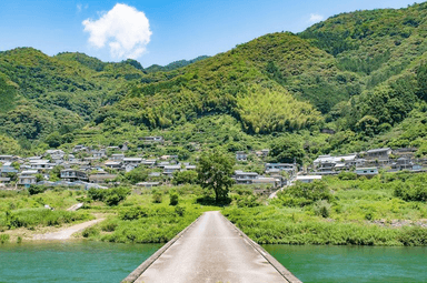 浅尾(あそお)沈下橋