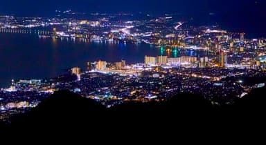 延暦寺駅からの夜景