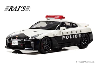 RAI'S 1/18 日産 GT-R (R35) 2018 栃木県警察高速道路交通警察隊車両