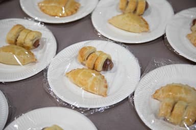 ペルーの食べ物を試食