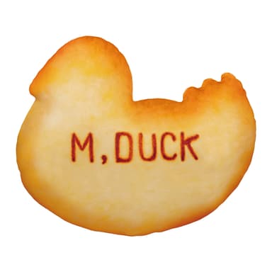 ラストワン賞：もちもちたべっ子どうぶつクッション M&#44;DUCK