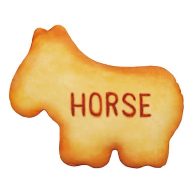 A賞：もちもちたべっ子どうぶつクッション HORSE