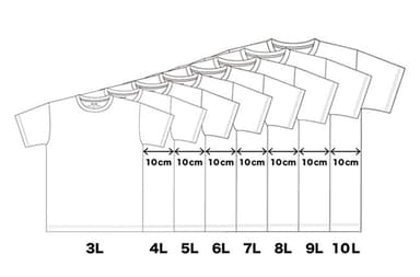10Lサイズまで選べるメンズTシャツ(2)