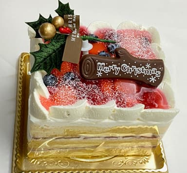 【X'mas】いちごのクリスマスデコレーションケーキ