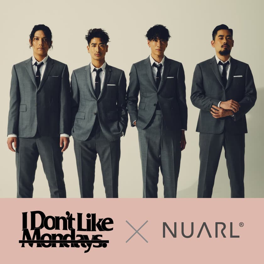 「NUARL」×ロックバンド「I Don't Like Mondays.」
タイアップソング & ミュージックビデオ公開　
コラボイヤホンも発売決定