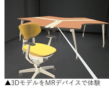 3DモデルをMRデバイスで体験