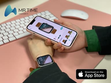 ＜スマートウォッチの文字盤をカスタマイズするプラットフォーム MR TIME＞