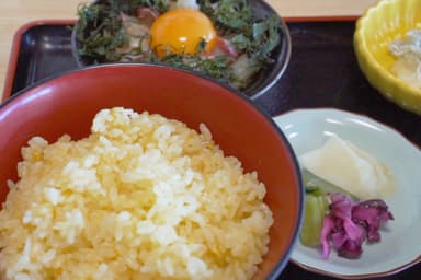 みかんご飯と鯛丼