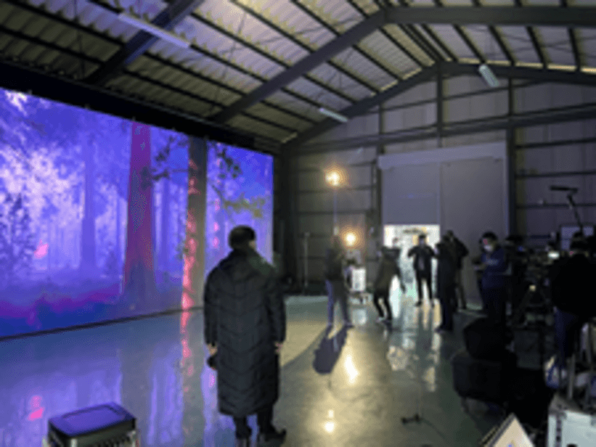 In-Camera VFX「TEAM UNREALITY」にNTT MEDIA LABが
2021年11月に参加　コンテンツ業界への更なる貢献を