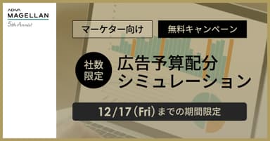 広告予算配分シミュレーション