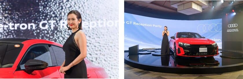 モデル・実業家  紗栄子さんご登壇　Audi e-tron GT Reception Party