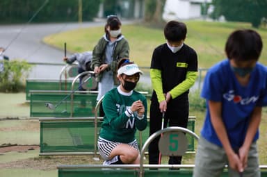 小学生のゴルフ体験教室