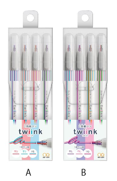 twiink 第一弾カラー 4本セット