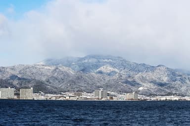 雪の比叡山