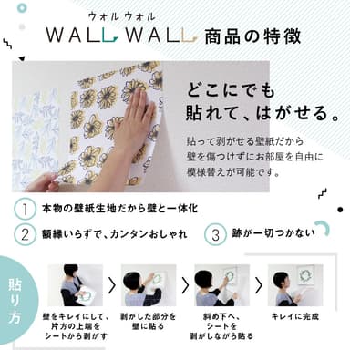 新感覚のWALLWALLシート