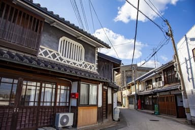 倉敷市玉島地区の風景