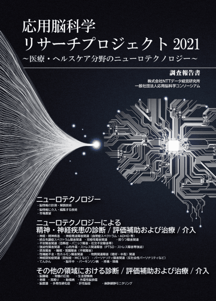 脳科学×デジタルによる医療・ヘルスケア分野の
最新応用動向調査を実施