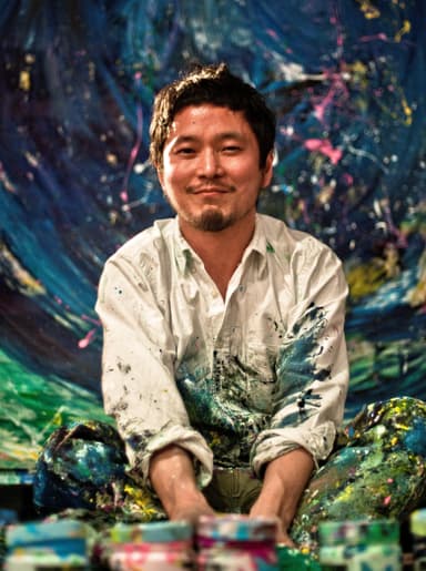 ライブペインティングパフォーマー・絵描きの近藤康平