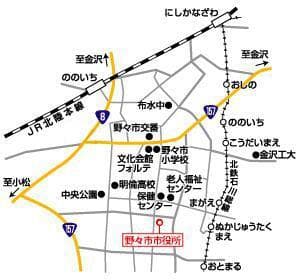 野々市市庁舎アクセス2