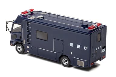 1/43 いすゞ フォワード 2014 警視庁公安部公安機動捜査隊NBCテロ対策車両：左後