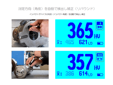 角度の自動検出・補正(リバウンド)