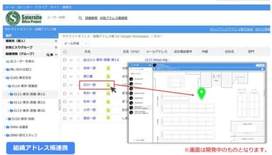 組織アドレス帳連携