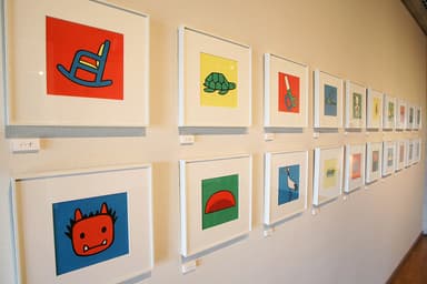 原画の魅力を伝える展示